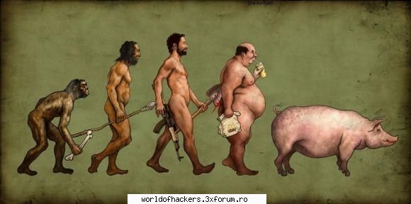 Evolutia Omului - L.3.T.@.l - Funny